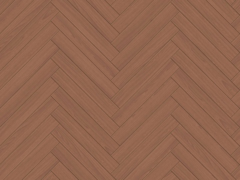  鱼骨纹错缝原木色实木地板148 