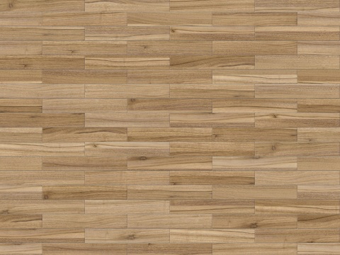 矩形错缝原木色实木地板34