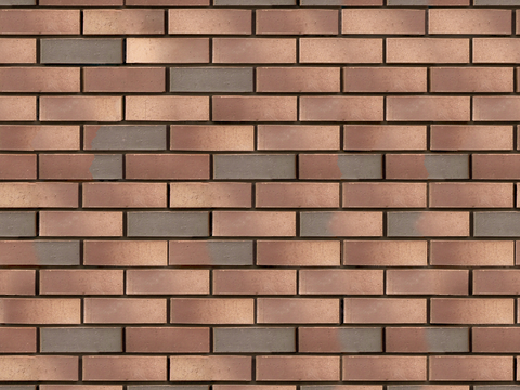  红砖墙面-红砖错缝墙面1966 