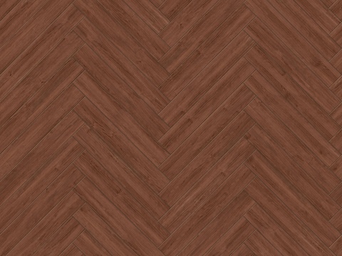  鱼骨纹错缝原木色实木地板145 