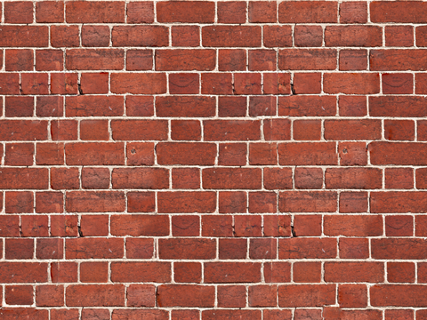 红砖墙面-红砖错缝墙面2085