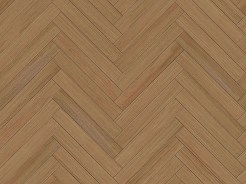 鱼骨纹错缝原木色实木地板72