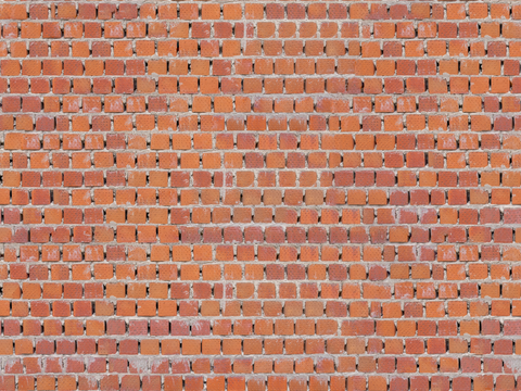  红砖墙面-红砖错缝墙面111 
