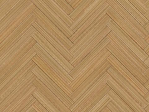  鱼骨纹错缝原木色实木地板66 