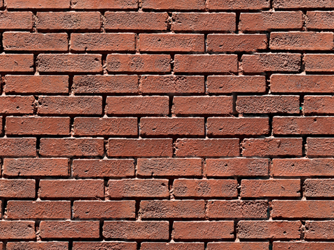  红砖墙面-红砖错缝墙面1981 