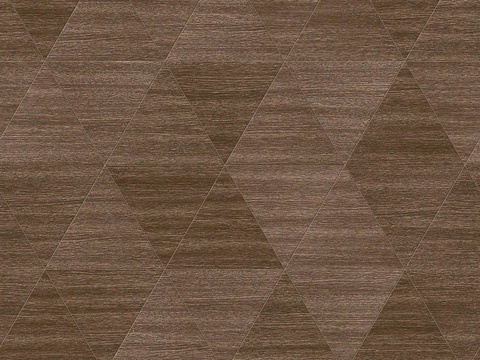  三角形原木色实木地板48 