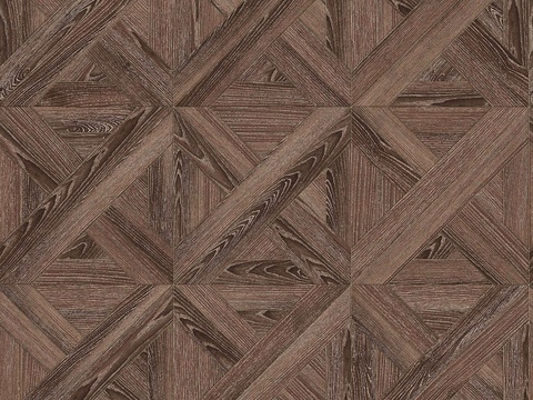  三角形拼花原木色实木地板83 