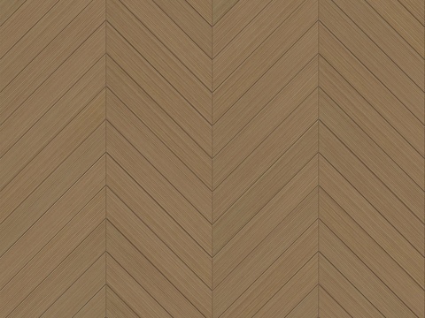  鱼骨纹齐缝原木色实木地板46 