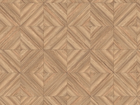  三角形拼花原木色实木地板82 