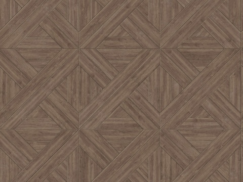  三角形拼花原木色实木地板59 