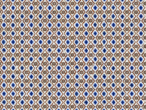 复古经典，民族风几何植物花纹图案花砖瓷砖118