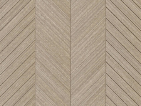  鱼骨纹齐缝原木色实木地板11 