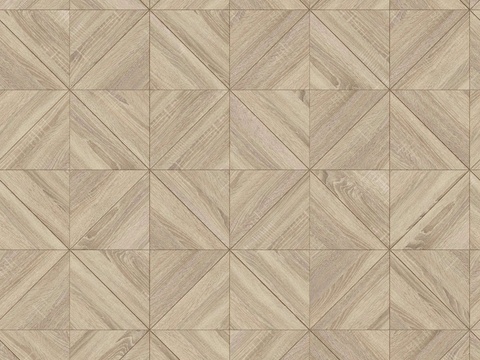  三角形拼花原木色实木地板14 