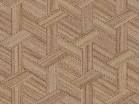 六边形拼花原木色实木地板17