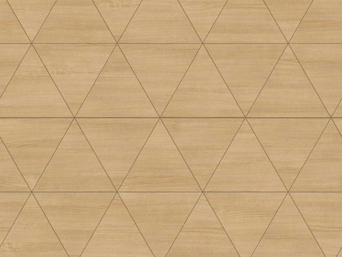  三角形原木色实木地板20 