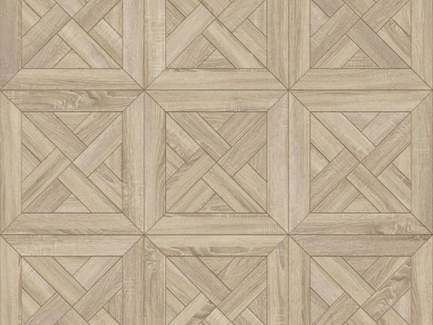  三角形风车拼花原木色实木地板15 