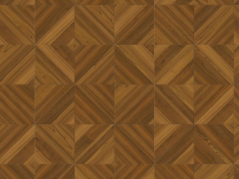  三角形拼花原木色实木地板26 