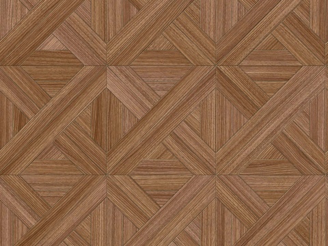  三角形拼花原木色实木地板84 