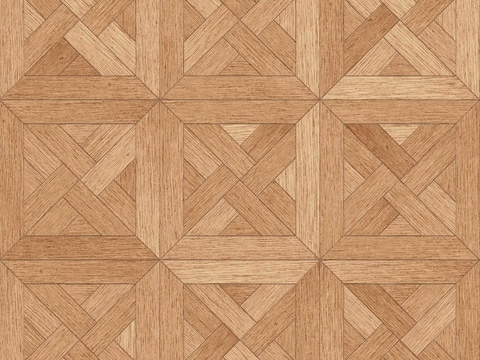  三角形风车拼花原木色实木地板63 