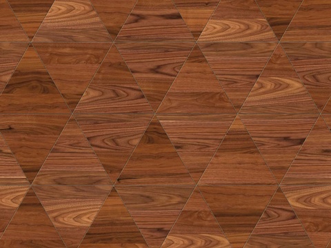  三角形原木色实木地板23 