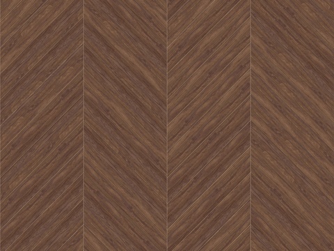 鱼骨纹齐缝原木色实木地板179