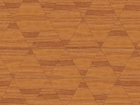  三角形原木色实木地板98 
