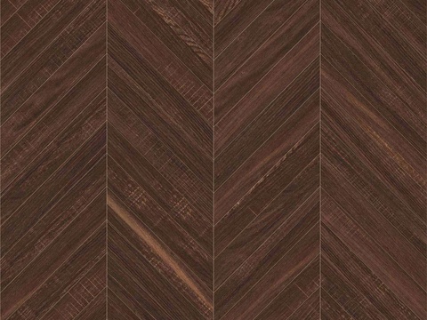  鱼骨纹齐缝原木色实木地板97 