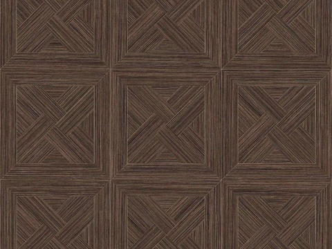  三角形风车拼花原木色实木地板44 