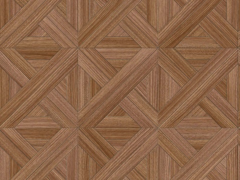  三角形拼花原木色实木地板50 