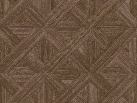  三角形拼花原木色实木地板48 