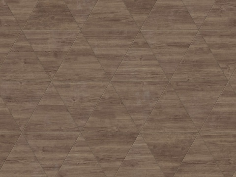  三角形原木色实木地板65 