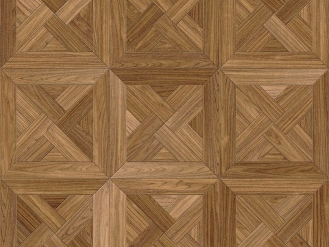  三角形风车拼花原木色实木地板2 