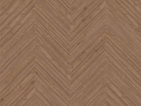 鱼骨纹齐缝原木色实木地板178