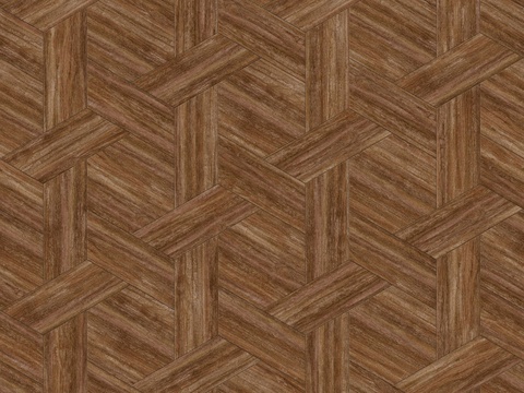 六边形拼花原木色实木地板25