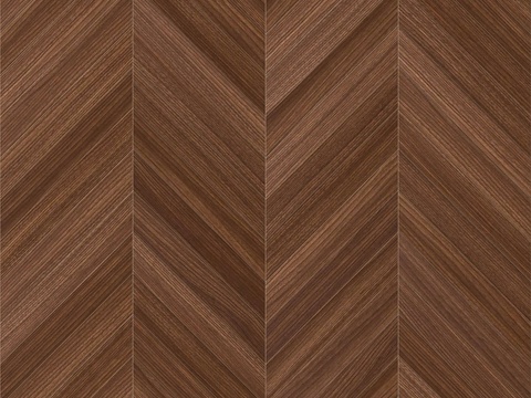  鱼骨纹齐缝原木色实木地板141 