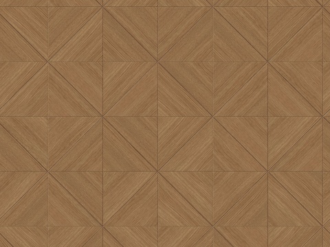  三角形拼花原木色实木地板36 