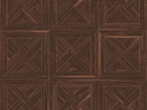  三角形风车拼花原木色实木地板14 