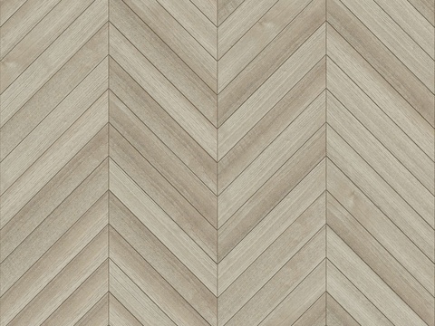  鱼骨纹齐缝原木色实木地板26 