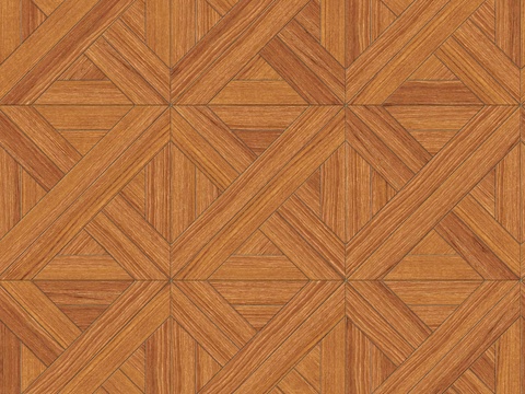  三角形拼花原木色实木地板98 