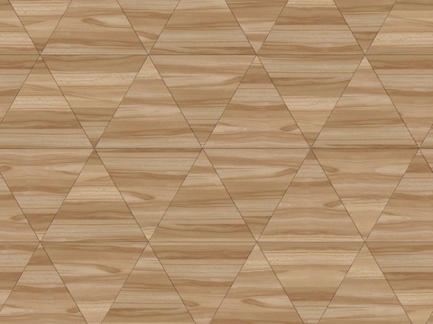  三角形原木色实木地板99 