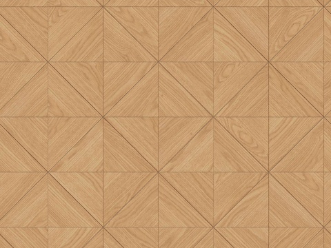  三角形拼花原木色实木地板19 