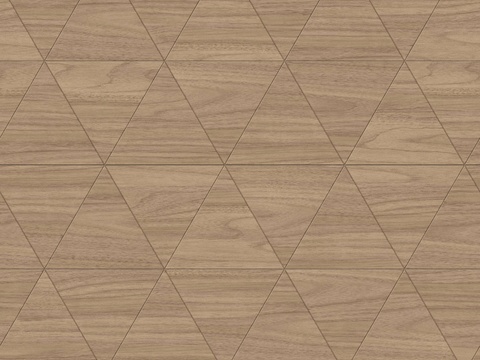  三角形原木色实木地板52 