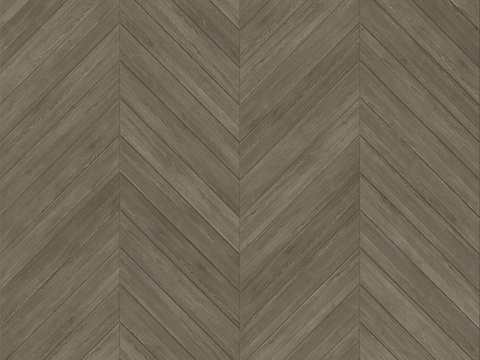  鱼骨纹齐缝原木色实木地板71 