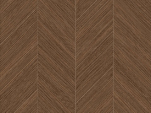  鱼骨纹齐缝原木色实木地板119 