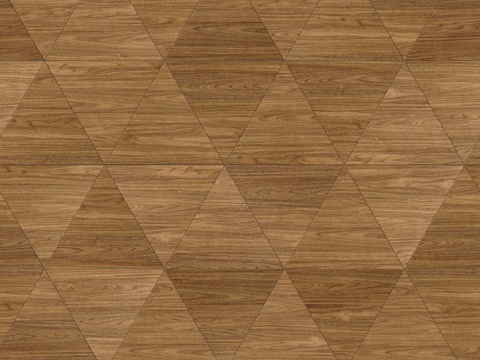  三角形原木色实木地板1 