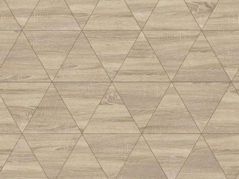  三角形原木色实木地板14 