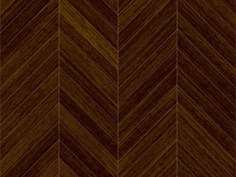  鱼骨纹齐缝原木色实木地板116 