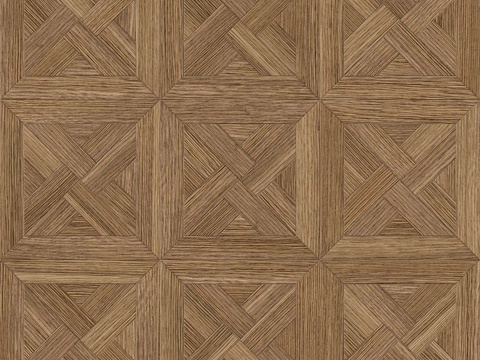  三角形风车拼花原木色实木地板52 