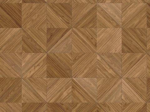  三角形拼花原木色实木地板1 