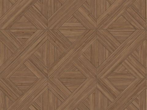  三角形拼花原木色实木地板31 